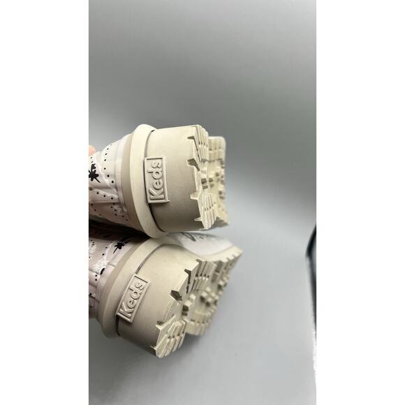 Keds Rowan Latte Bandana Slip-On Beige Paisley Rain Rubber Boots Woman’s Size 8 - Picture 9 of 12